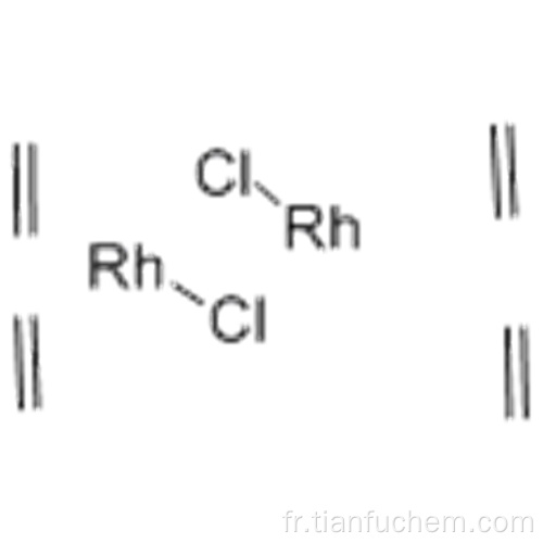 Dimère chlorobis (éthylène) rhodium (I) CAS 12081-16-2